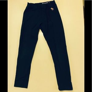 Abercrombie kids black leggings